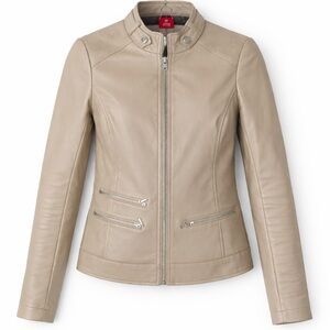 Guess Faux Leather Moto Jacket - XS - Like New